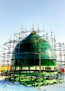 ساخت گنبد طرح مسجدالنبی