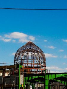 گنبد آلومنیوم سبز