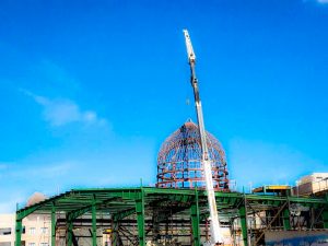 گنبد سازی در بیرجند